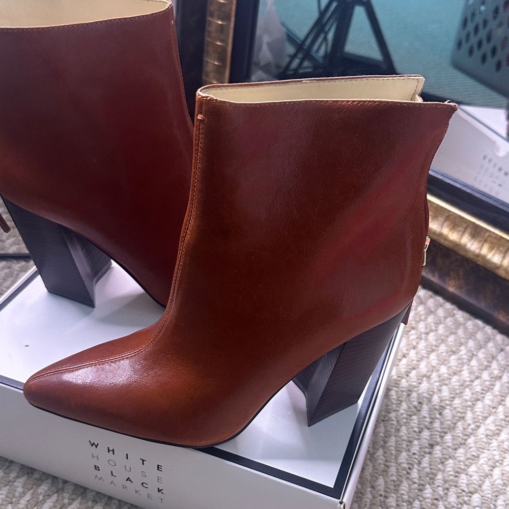 Vince Camuto Chestnut Ankle Booties
